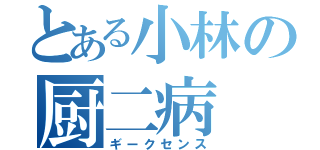 とある小林の厨二病（ギークセンス）