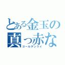 とある金玉の真っ赤な嘘（ゴールデンライ）