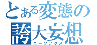 とある変態の誇大妄想（ニーソックス）