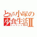 とある小塚の少食生活Ⅱ（リバウンド）