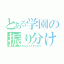 とある学園の振り分け（ＢＡＫＡＴＥＳＨＵ）