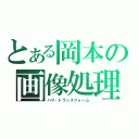 とある岡本の画像処理（ハフ・トランスフォーム）