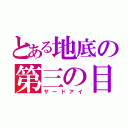 とある地底の第三の目（サードアイ）