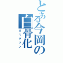 とある今岡の白骨化（ガリクソン）