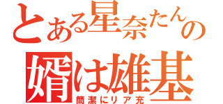 とある星奈たんの婿は雄基な件（簡潔にリア充）