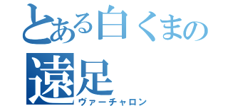 とある白くまの遠足（ヴァーチャロン）