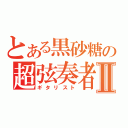 とある黒砂糖の超弦奏者Ⅱ（ギタリスト）