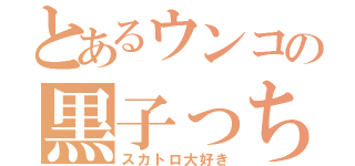 とあるウンコの黒子っち（スカトロ大好き）