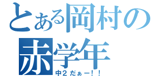 とある岡村の赤学年（中２だぁー！！）