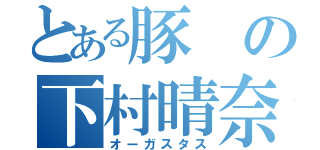 とある豚の下村晴奈（オーガスタス）