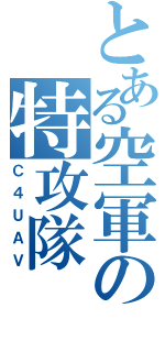 とある空軍の特攻隊（Ｃ４ＵＡＶ）