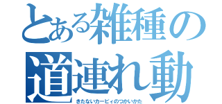 とある雑種の道連れ動画（きたないカービィのつかいかた）