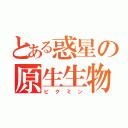 とある惑星の原生生物（ピ ク ミ ン）