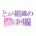 とある組織の通信回線（スカイプ）