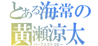 とある海常の黄瀬涼太（パーフェクトコピー）