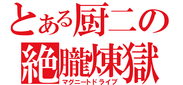 とある厨二の絶朧煉獄（マグニートドライブ）