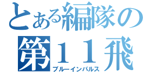 とある編隊の第１１飛行隊（ブルーインパルス）