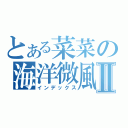 とある菜菜の海洋微風Ⅱ（インデックス）