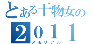 とある干物女の２０１１（メモリアル）