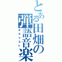 とある田畑の弾語音楽（ギタリスト）