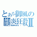 とある御風の龍炎狂殺Ⅱ（我要降武名 ！）