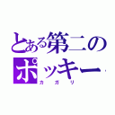 とある第二のポッキー（カガリ）