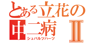 とある立花の中二病Ⅱ（シュバルツハーツ）