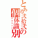 とある弐拾弐の個体識別（アカウント）