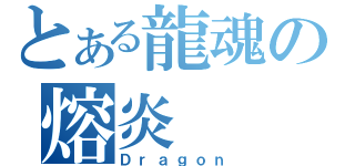 とある龍魂の熔炎（Ｄｒａｇｏｎ）