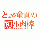 とある童貞の短小肉棒（スモールマラ）