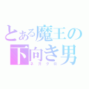 とある魔王の下向き男（ネガクロ）