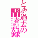 とある過去の青春記録（パラダイス）