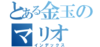 とある金玉のマリオ（インデックス）