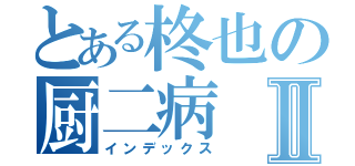 とある柊也の厨二病Ⅱ（インデックス）