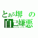 とある堺の自己嫌悪（コンプレックス）