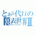 とある代行の裏表世界Ⅱ（Ｓａｔｏｎａｋａ）