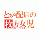 とある配信の枚方女児（エターナル３歳）