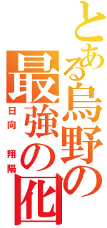 とある烏野の最強の囮（日向　翔陽）