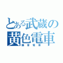 とある武蔵の黄色電車（爆音電車）