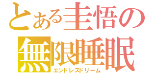 とある圭悟の無限睡眠（エンドレスドリーム）