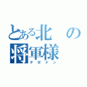 とある北の将軍様（テポドン）