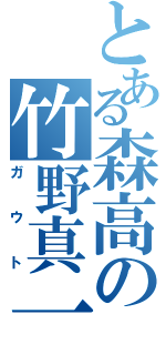 とある森高の竹野真一（ガウト）