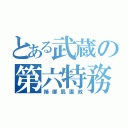 とある武蔵の第六特務（姉御肌直政）