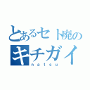 とあるセト廃のキチガイ（ｎａｔｓｕ）