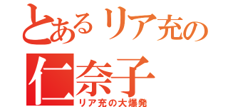 とあるリア充の仁奈子（リア充の大爆発）