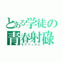 とある学徒の青春射碌（モアフィスム）