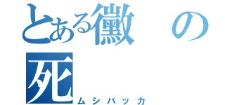 とある黴の死（ムシバッカ）