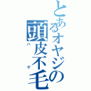 とあるオヤジの頭皮不毛（ハゲ）