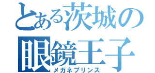 とある茨城の眼鏡王子（メガネプリンス）