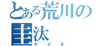 とある荒川の圭汰（ケイタ）